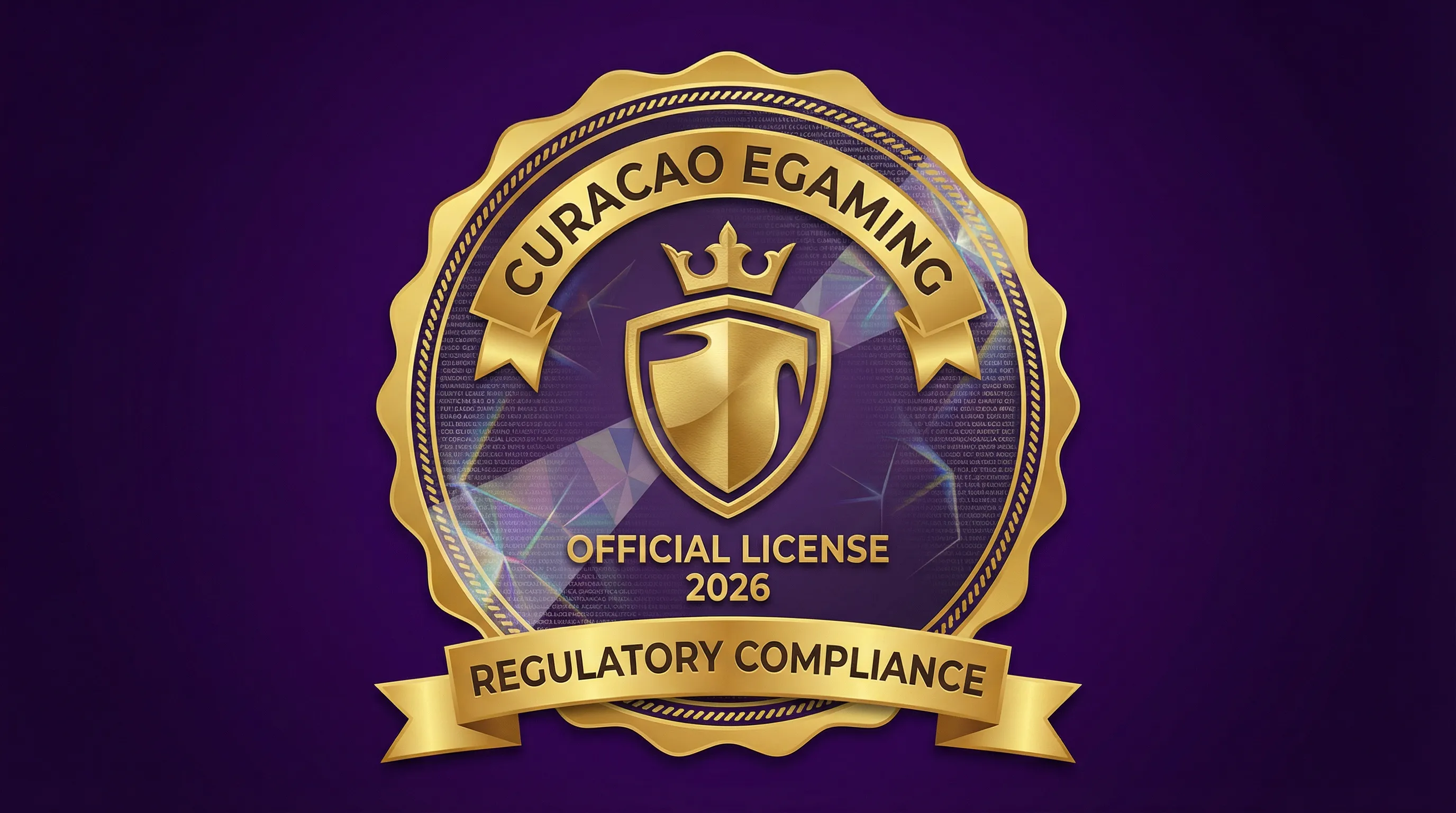 Selo de licença Curaçao eGaming vaidebet 2026